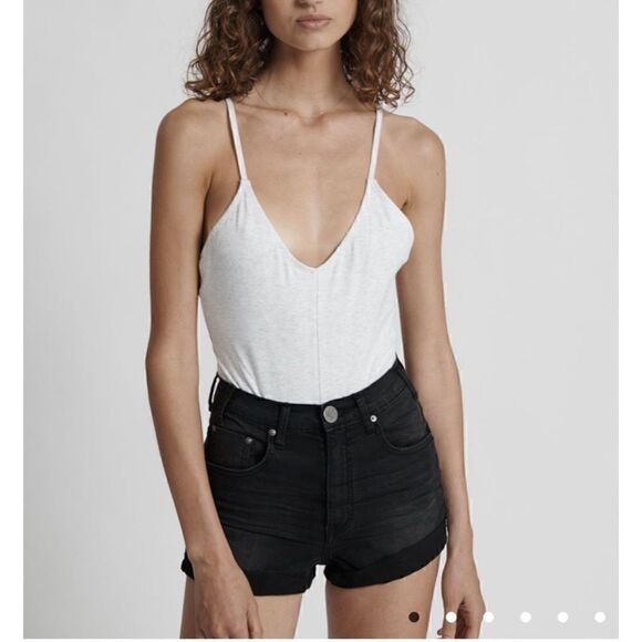 One Teaspoon Black Paris Highrise Harlet Shorts 26 - Picture 1 of 6